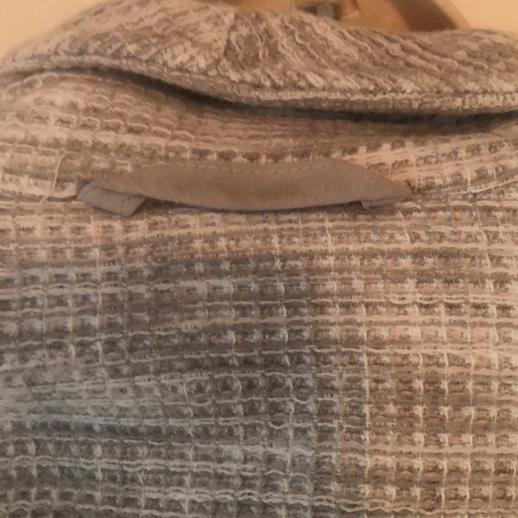 Spa Essentials by sleep sense gray fall robe - Picture 13 of 14